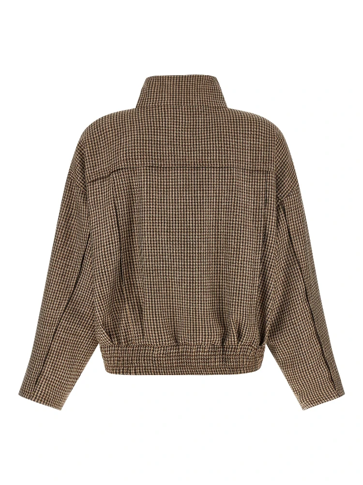 Brown Virgin Wool Jacket alternative
