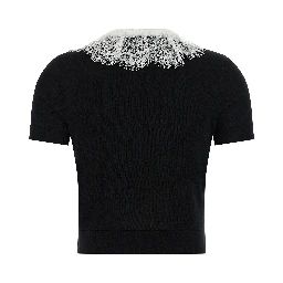 Bicolor Wool Blouse
