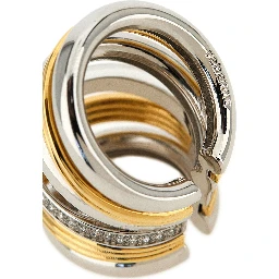 Multicolor Brass Earrings