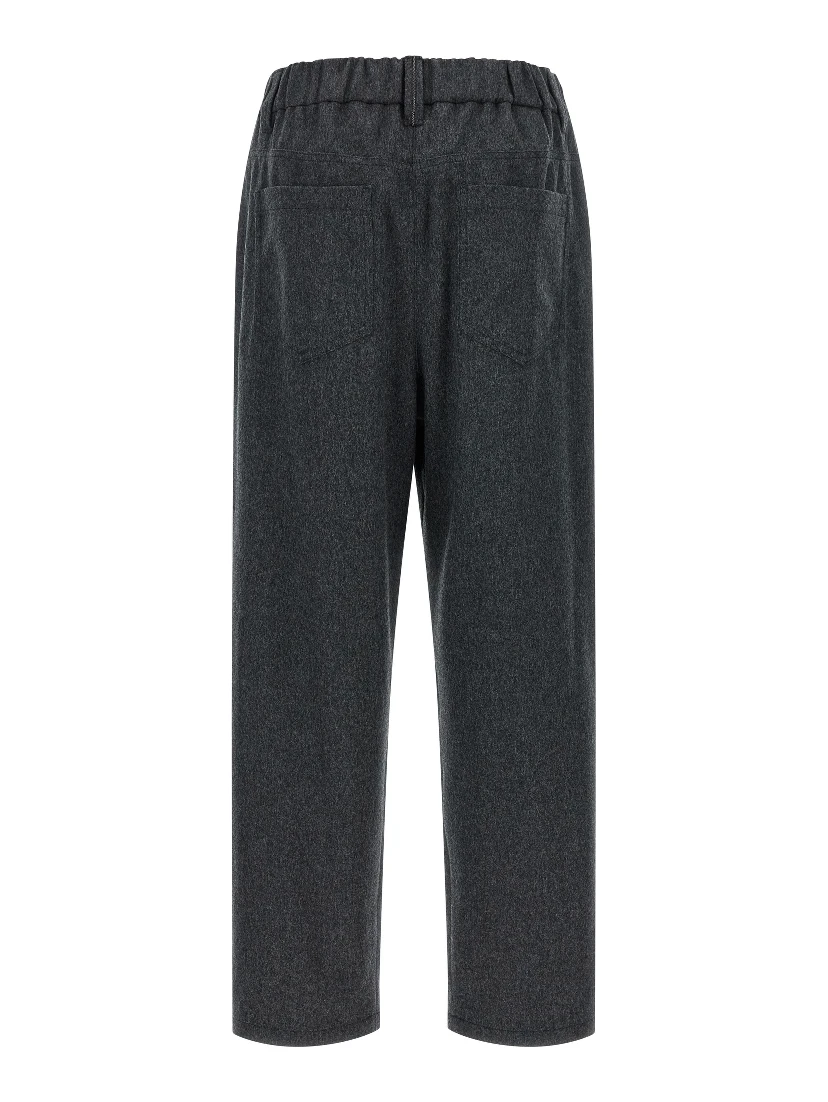 Gray Wool Pants