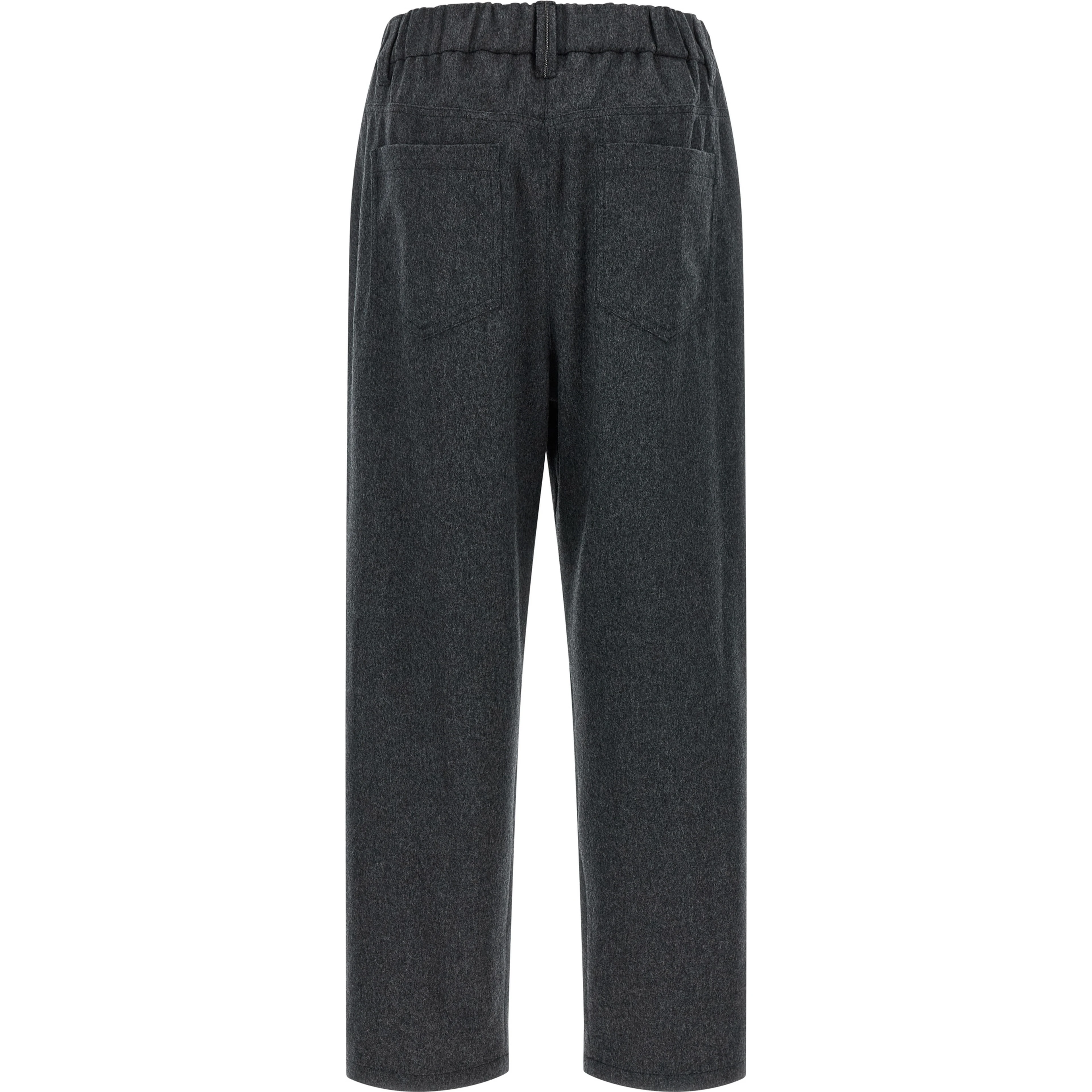Gray Wool Pants