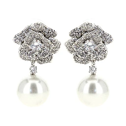 Silver Brass Earrings