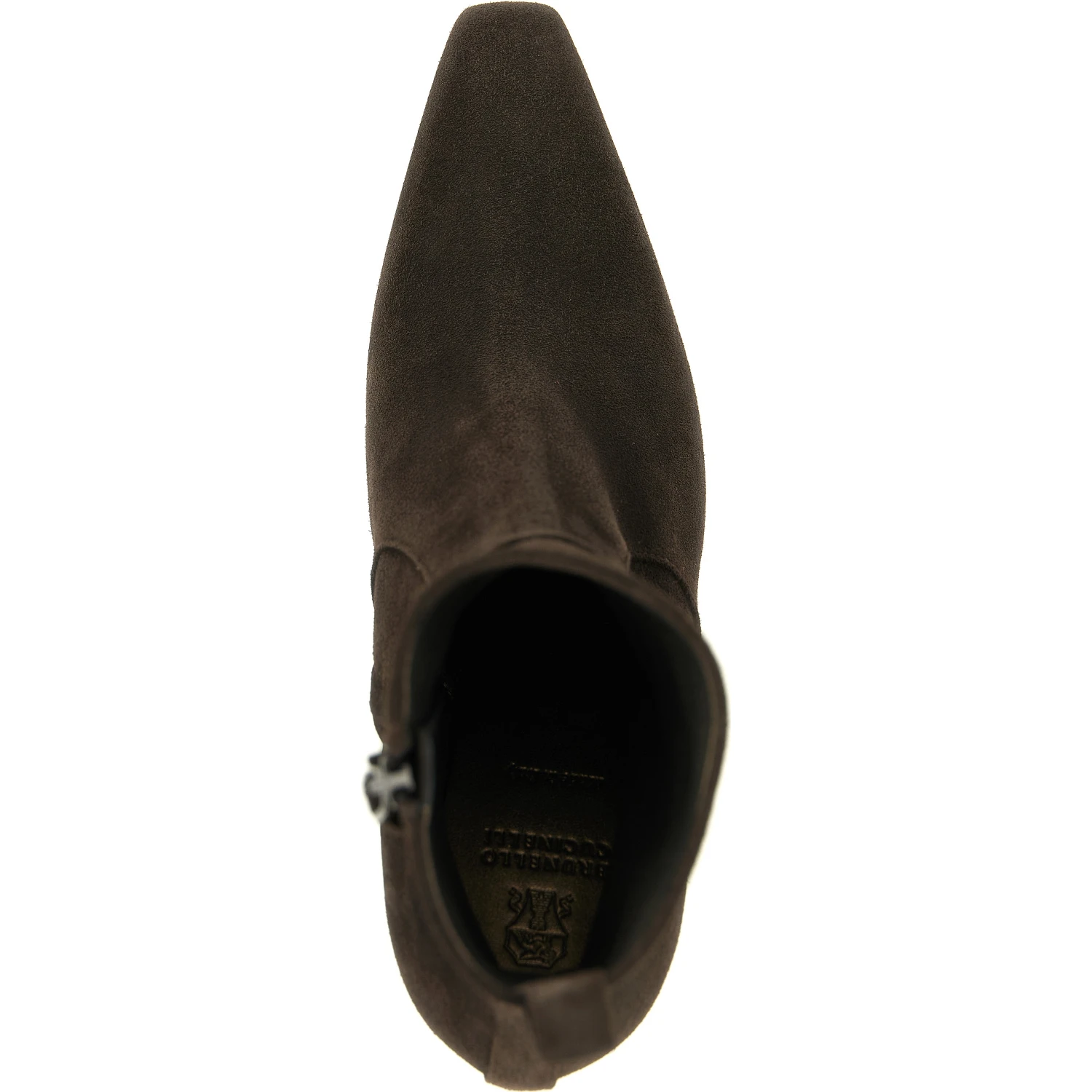 Brown Calfskin Ankle Boots