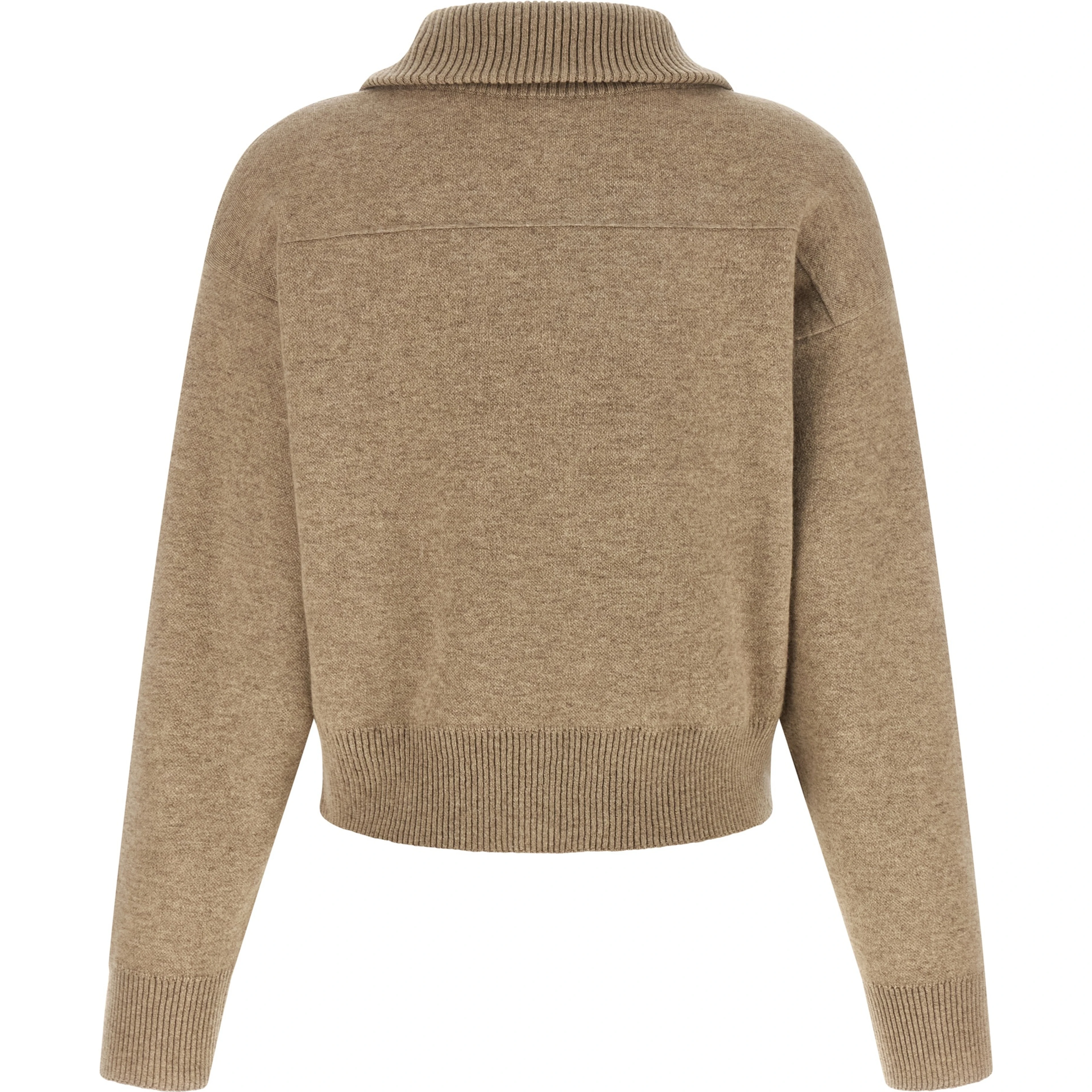 Beige Cashmere Cardigan