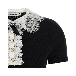 Bicolor Wool Blouse
