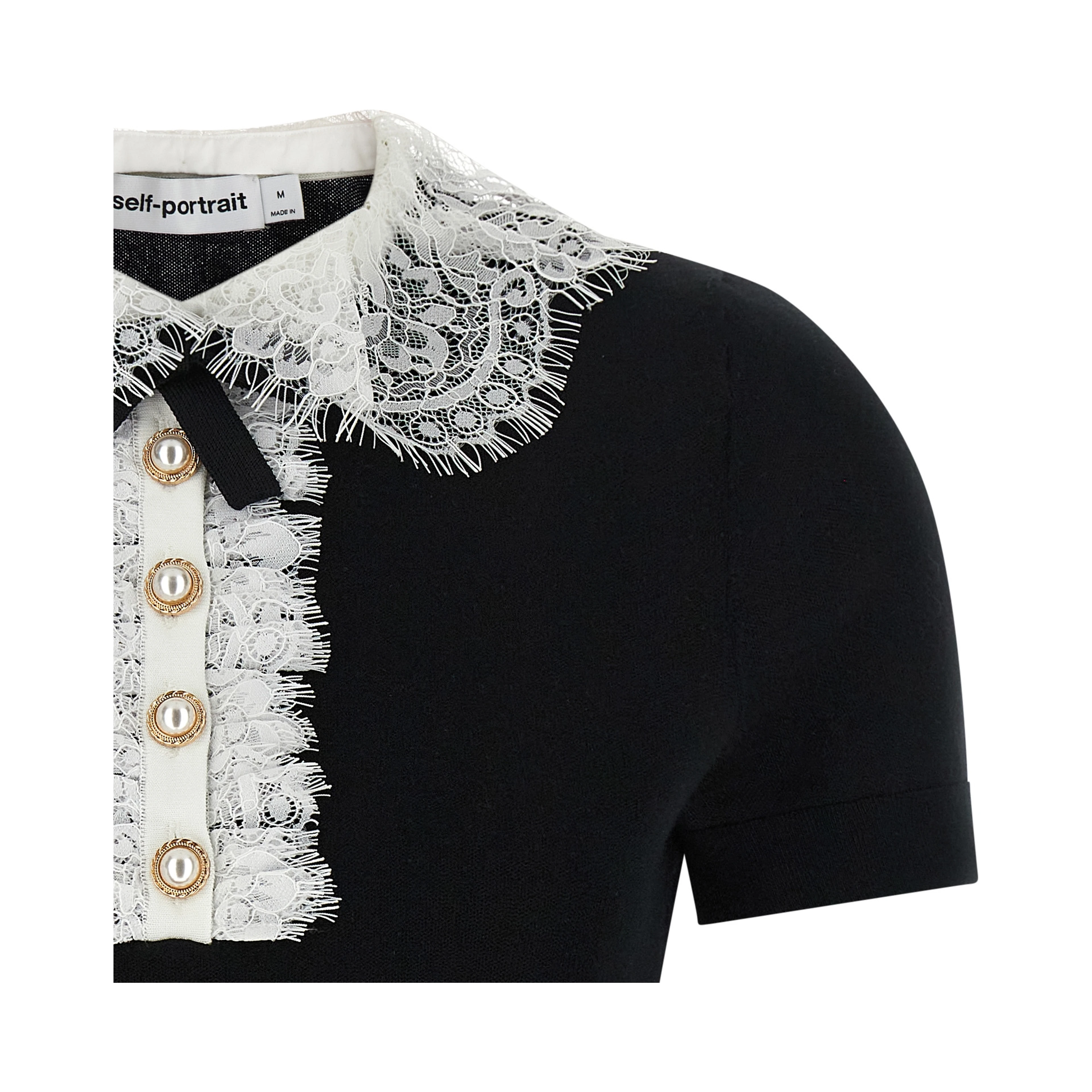 Bicolor Wool Blouse