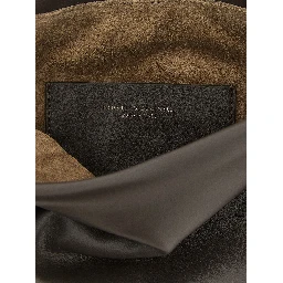Brown Calfskin Clutch Bag