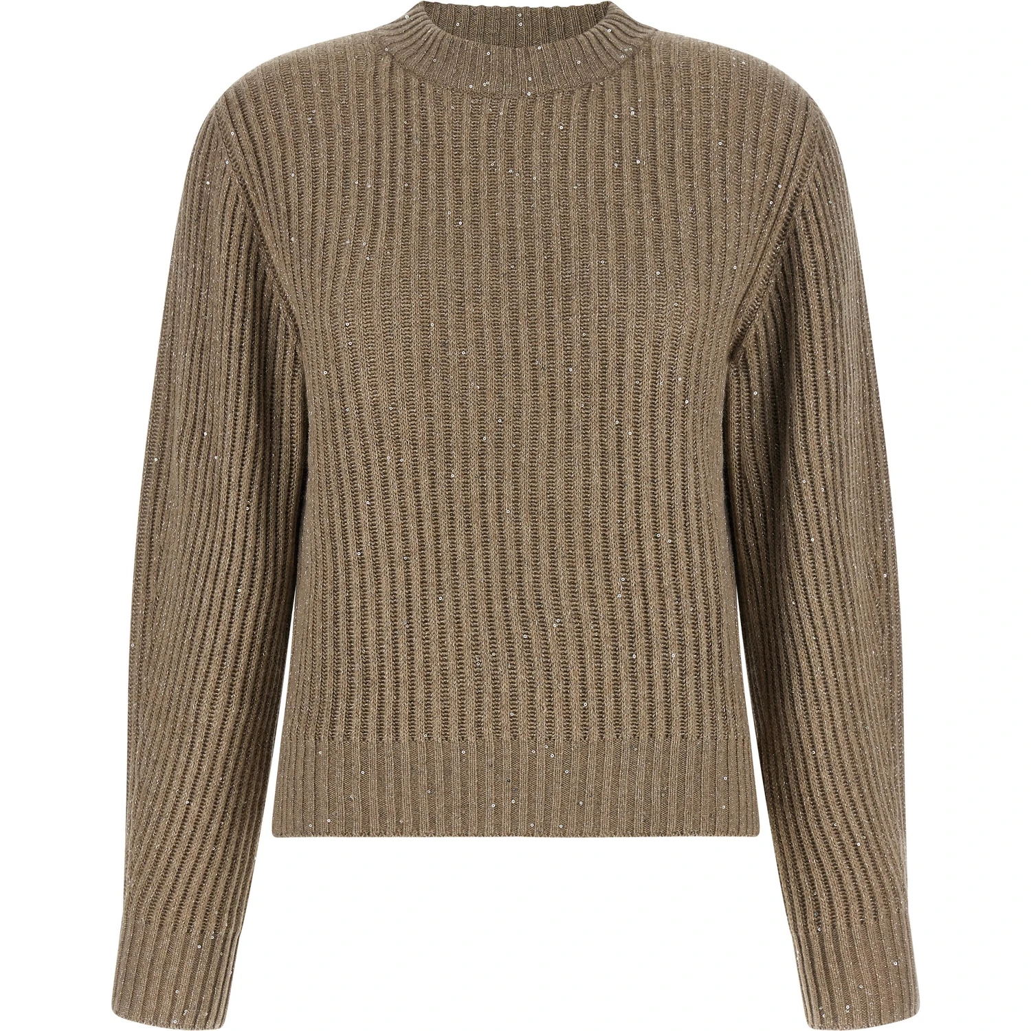 Beige Cashmere Cardigan