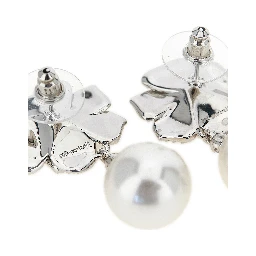 Silver Brass Earrings
