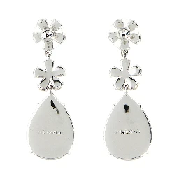 Silver Brass Earrings