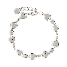 Silver Brass Bracelet