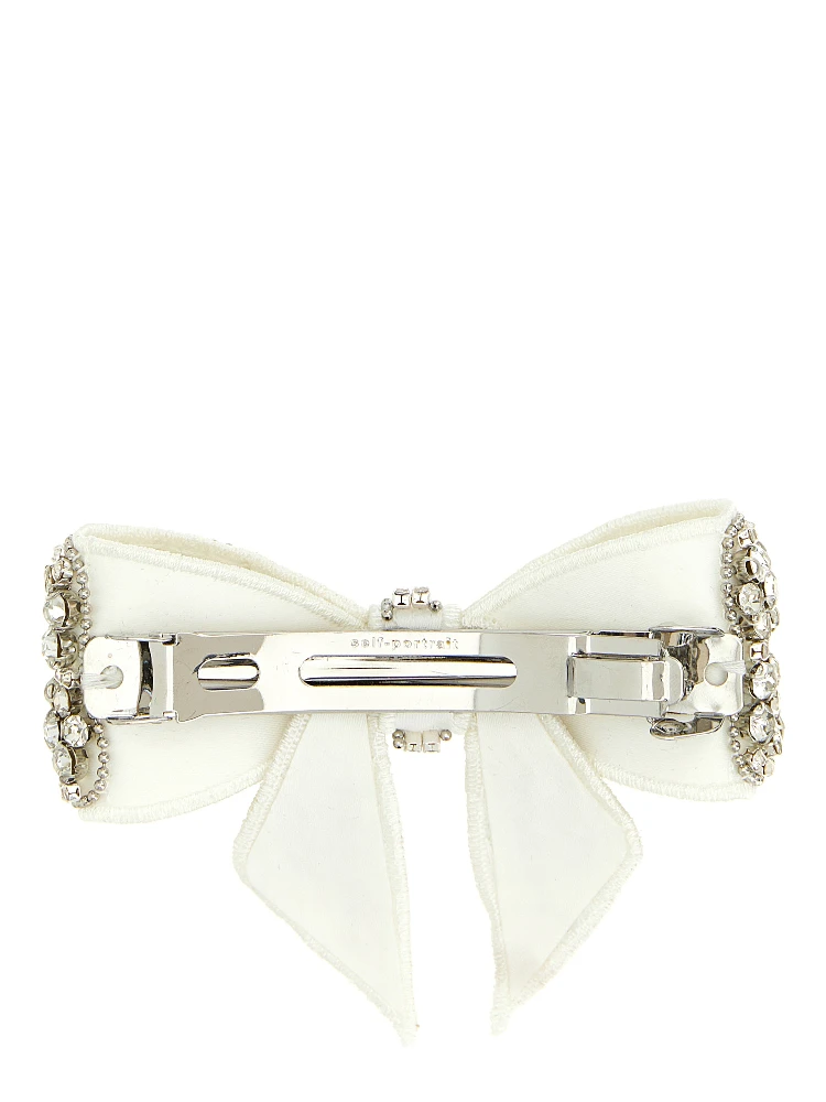 White Polyester Hair Clip alternative