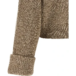 Beige Cashmere Cardigan