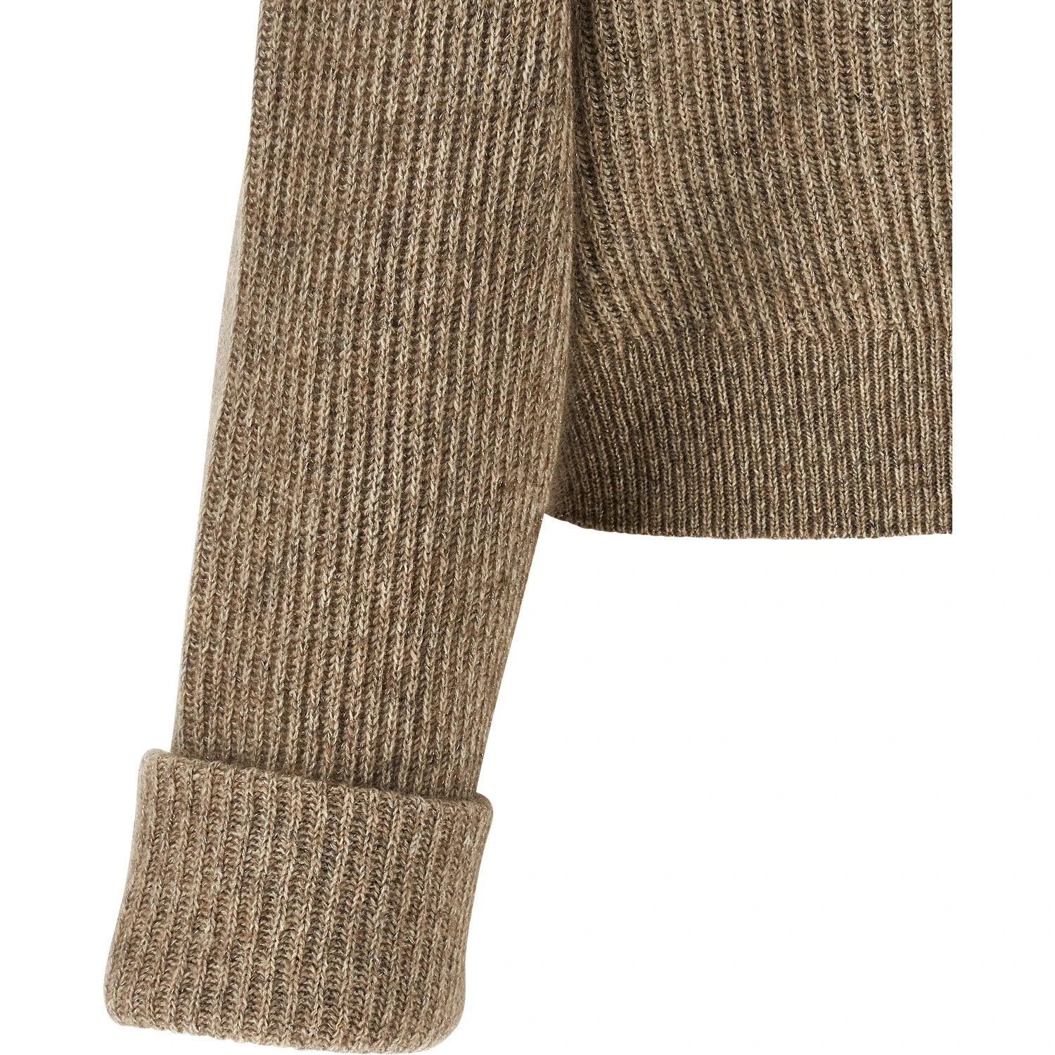 Beige Cashmere Cardigan