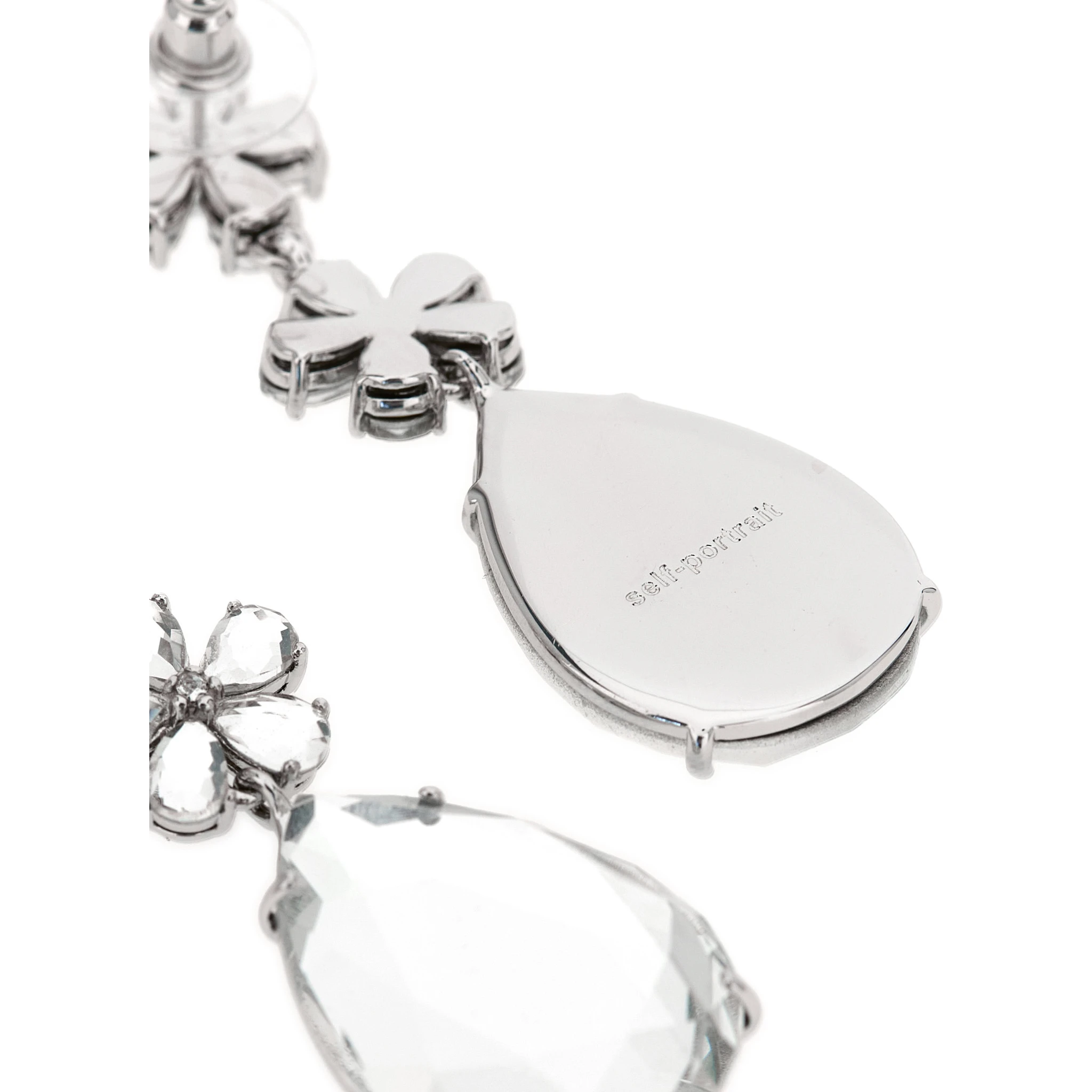 Silver Brass Earrings