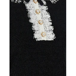 Bicolor Wool Blouse
