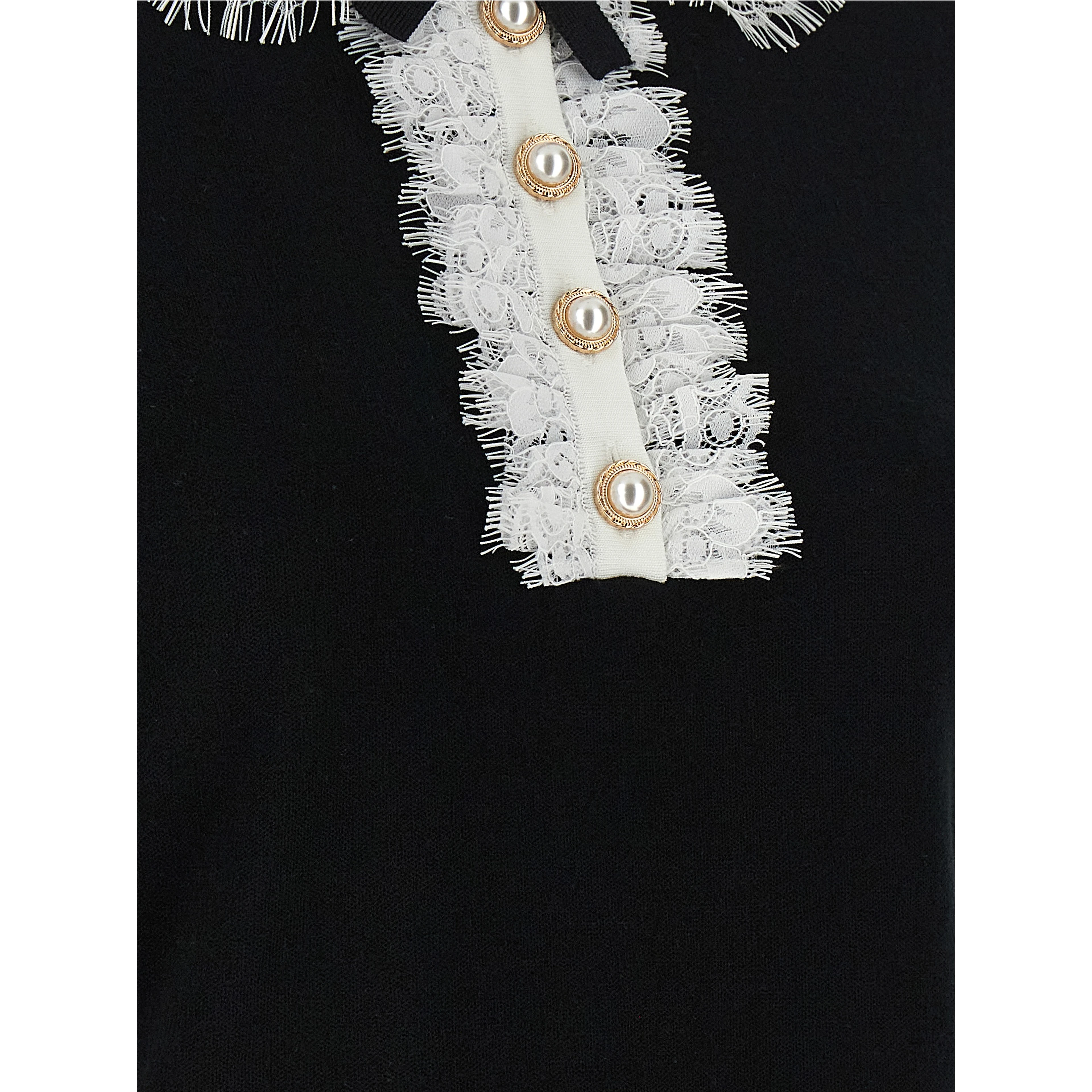 Bicolor Wool Blouse