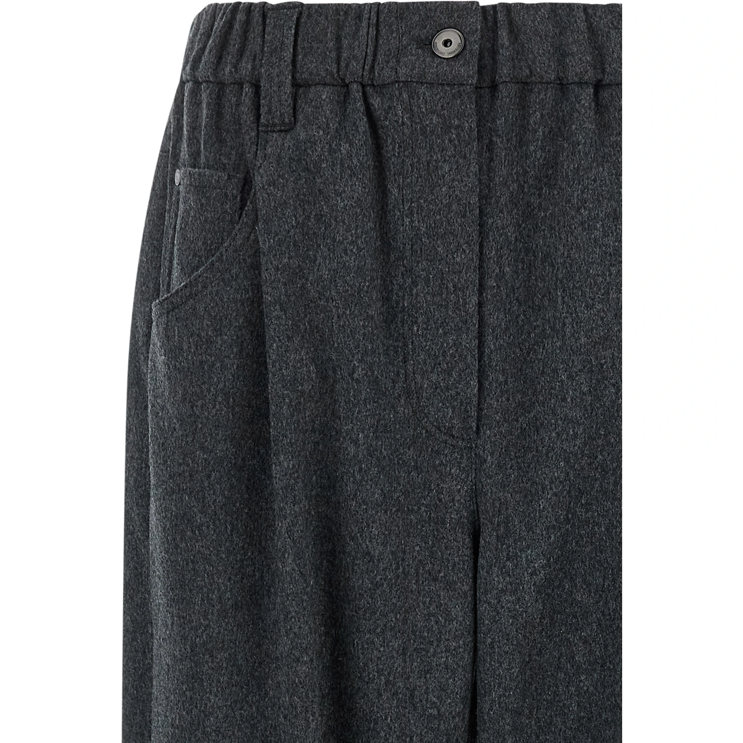 Gray Wool Pants