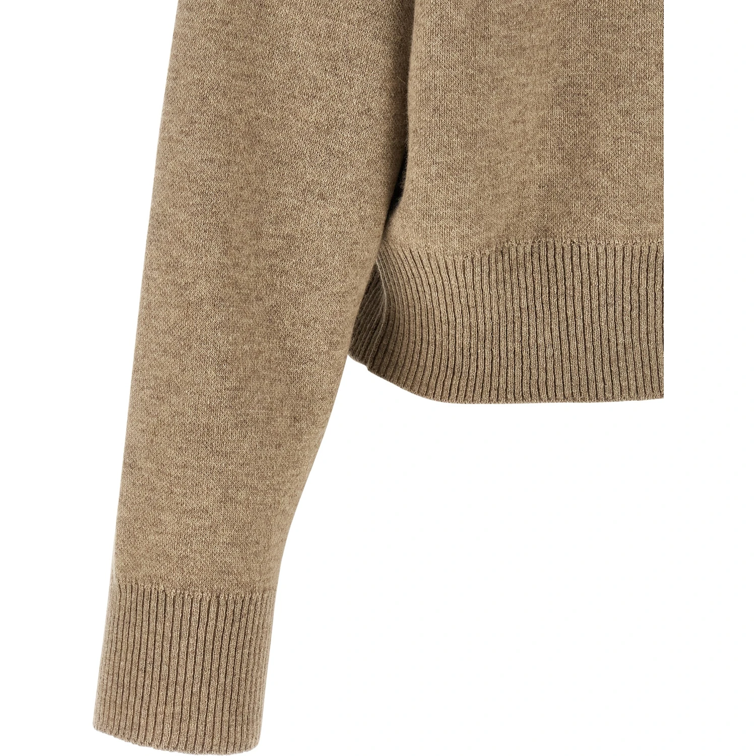 Beige Cashmere Cardigan