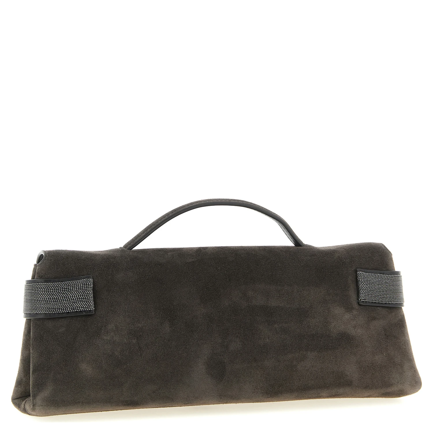 Brown Calfskin Clutch Bag
