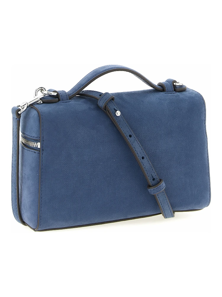 Blue Lamb Leather Handbag alternative