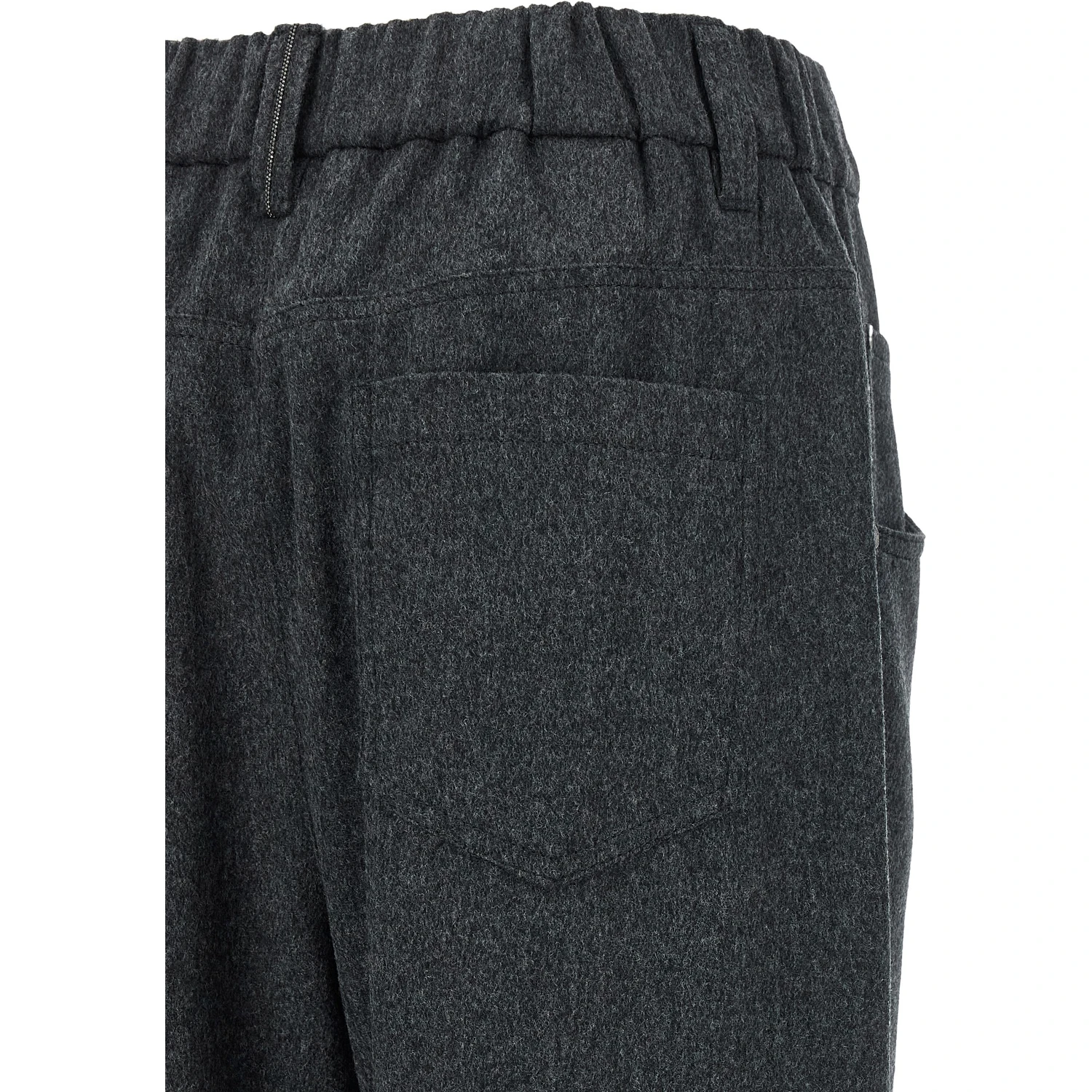 Gray Wool Pants