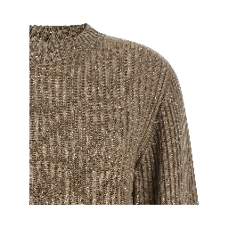 Beige Cashmere Cardigan