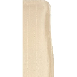 Beige Viscose Midi Dress