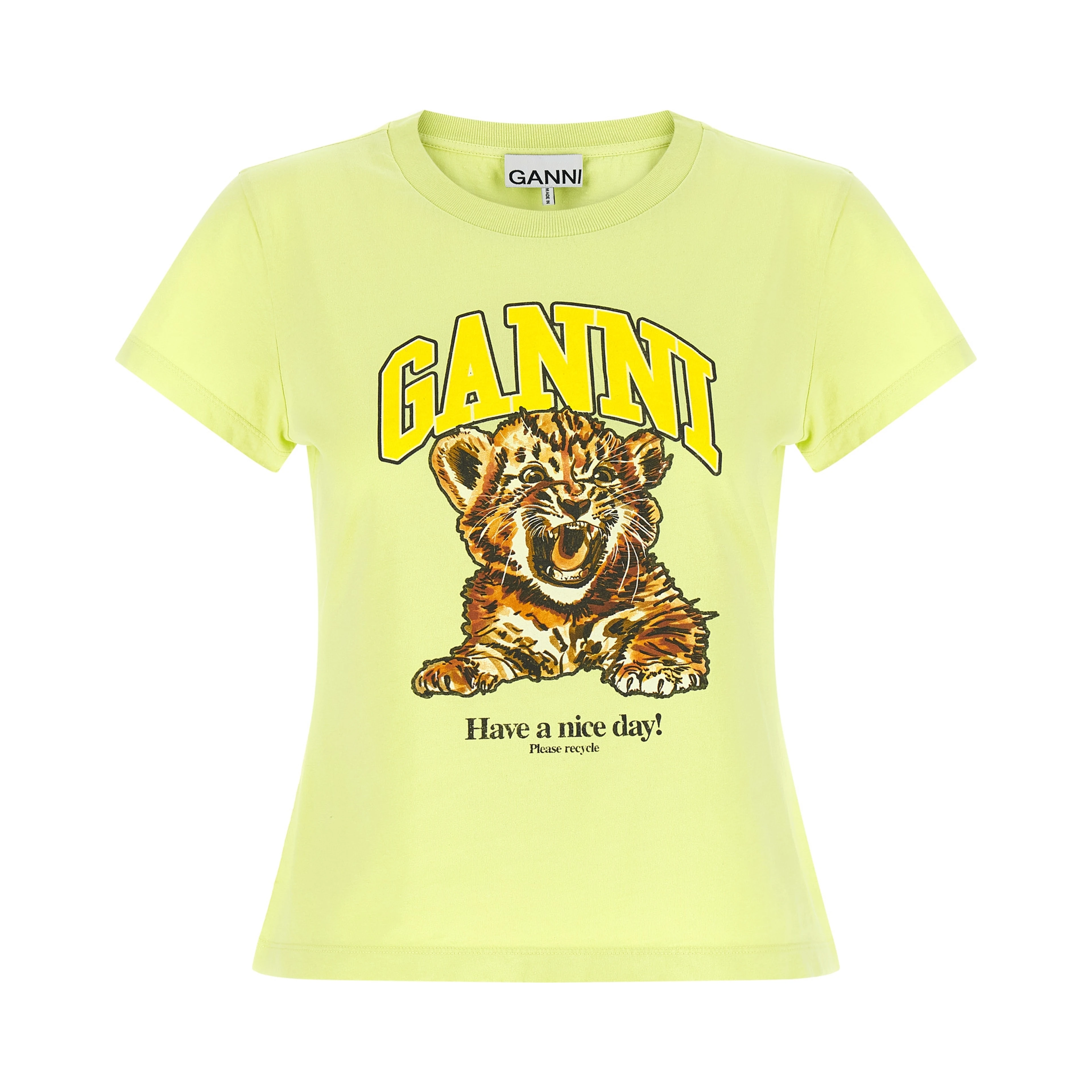 Bicolor Cotton T-Shirt