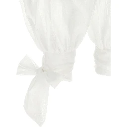 White Cotton Casual Pants
