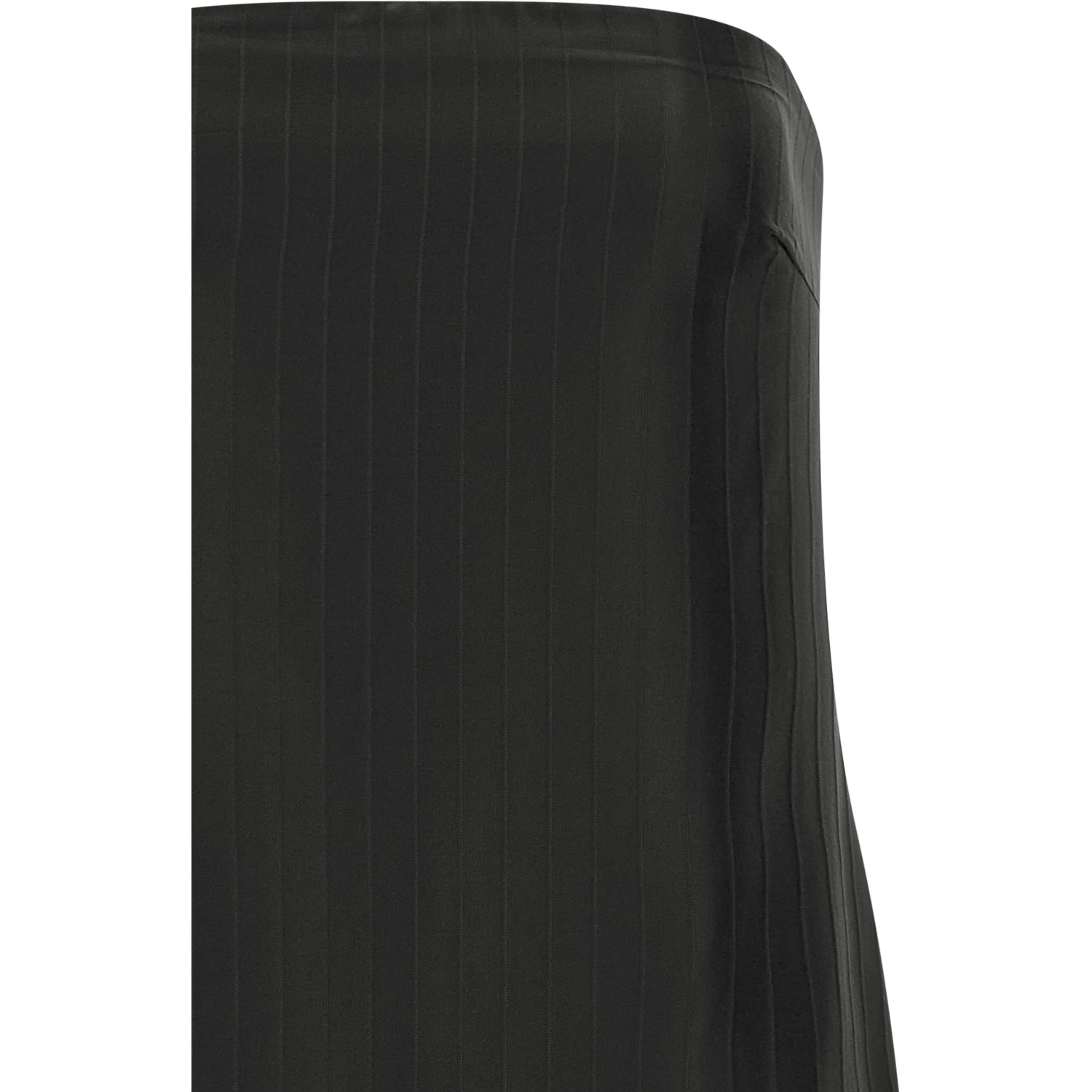 Black Viscose Midi Dress