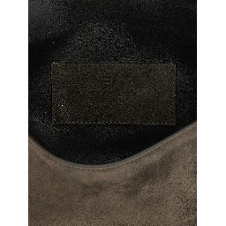 Brown Calfskin Clutch Bag