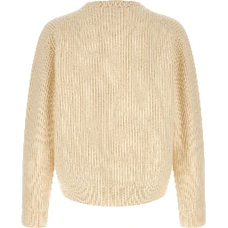 White Wool Cardigan