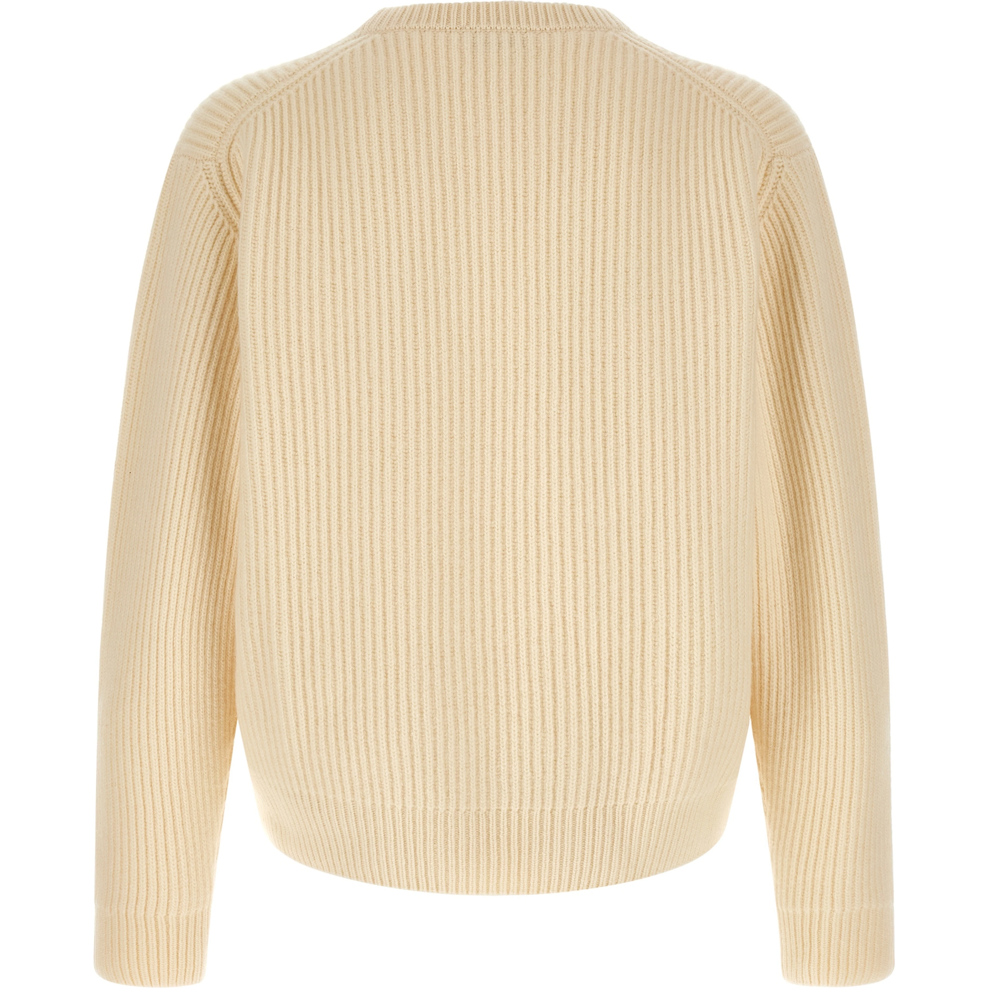 White Wool Cardigan