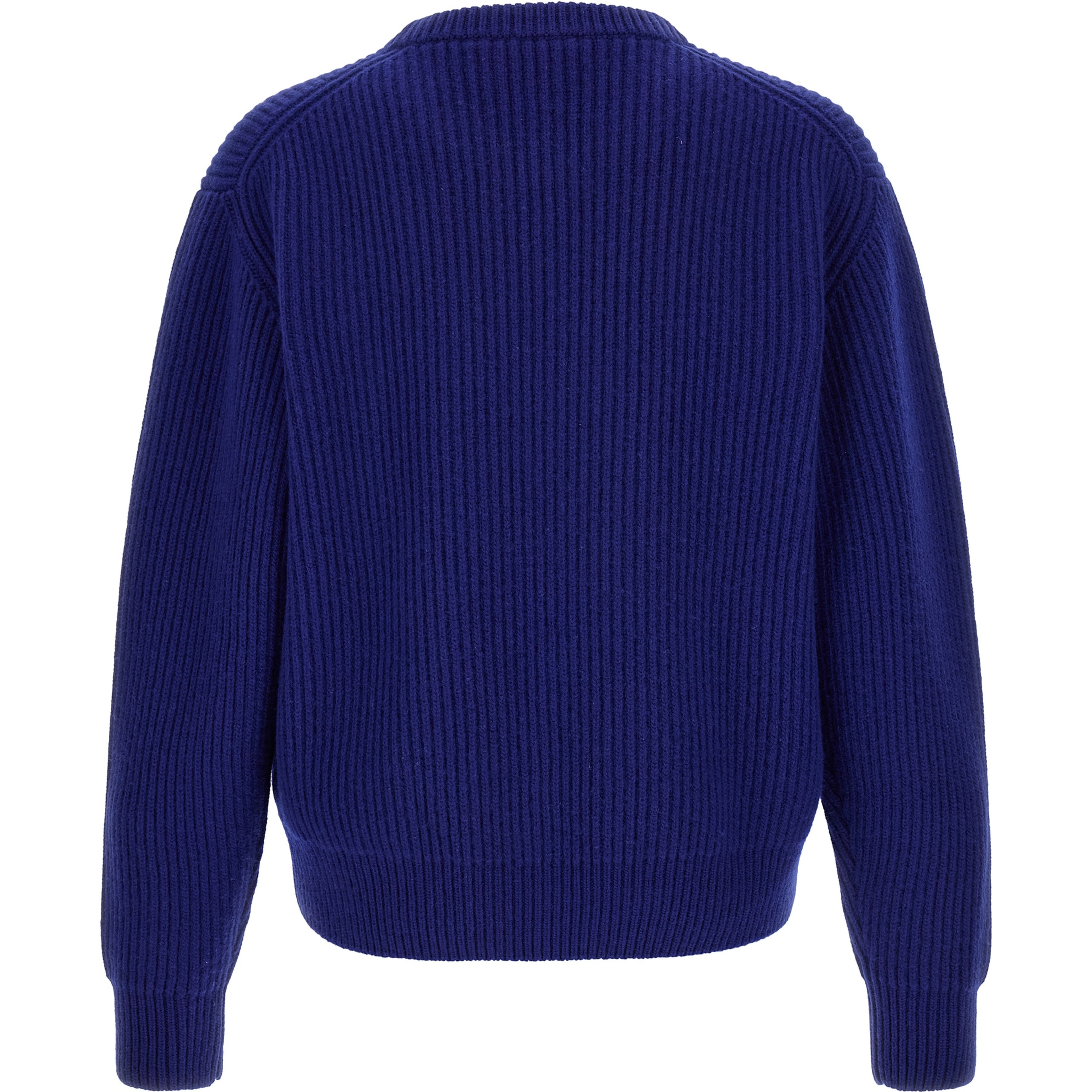 Blue Wool Cardigan