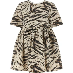 Multicolor Organic Cotton Short Dress
