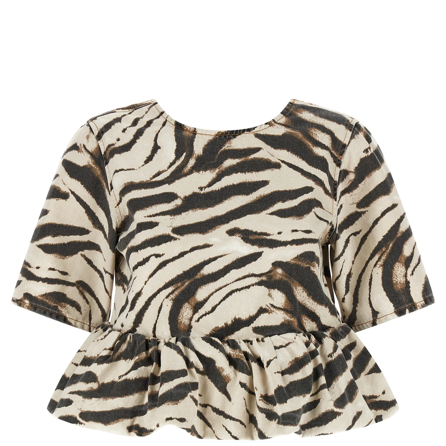 Multicolor Organic Cotton Pattern Shirt