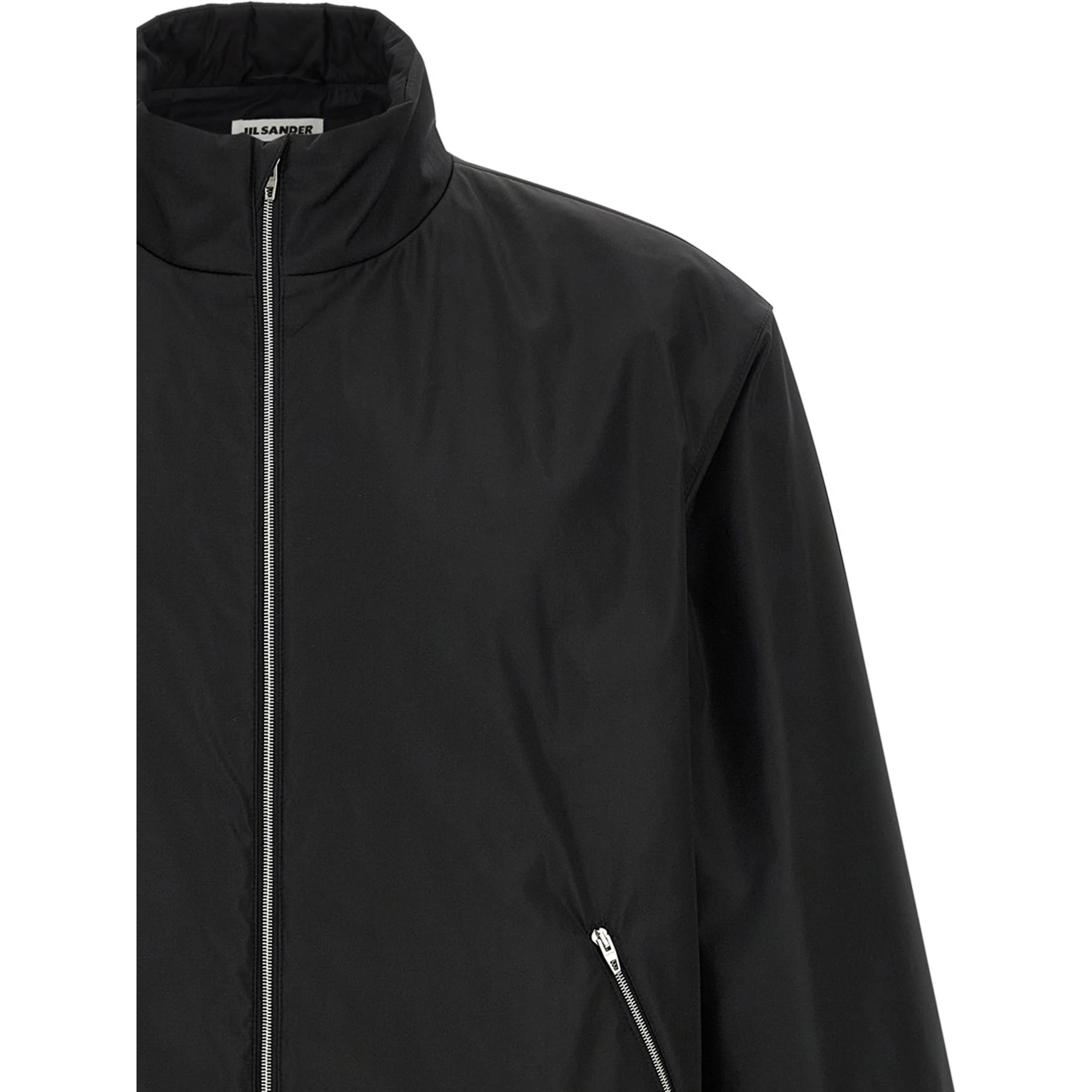 Black Polyester Jacket