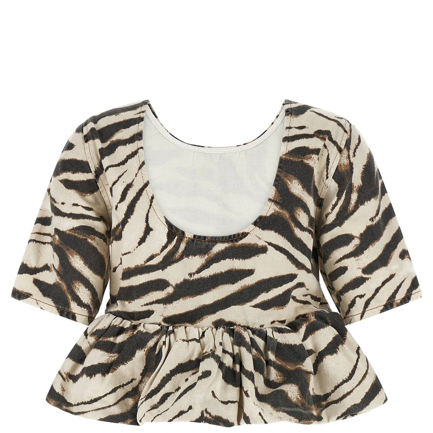 Multicolor Organic Cotton Pattern Shirt