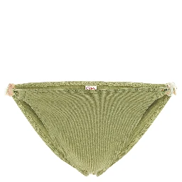 Bicolor Polyamide Swim Briefs