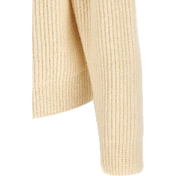 White Wool Cardigan