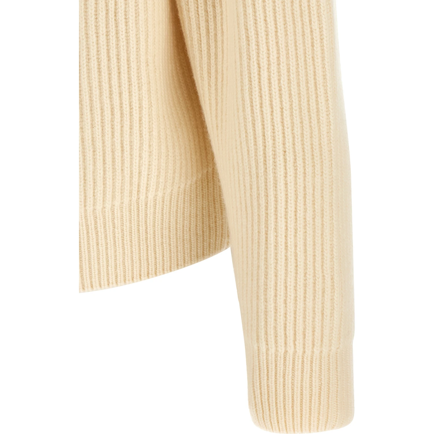 White Wool Cardigan