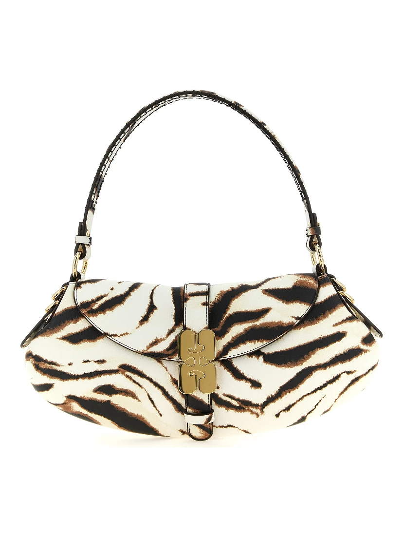 Multicolor Polyester Shoulder Bag