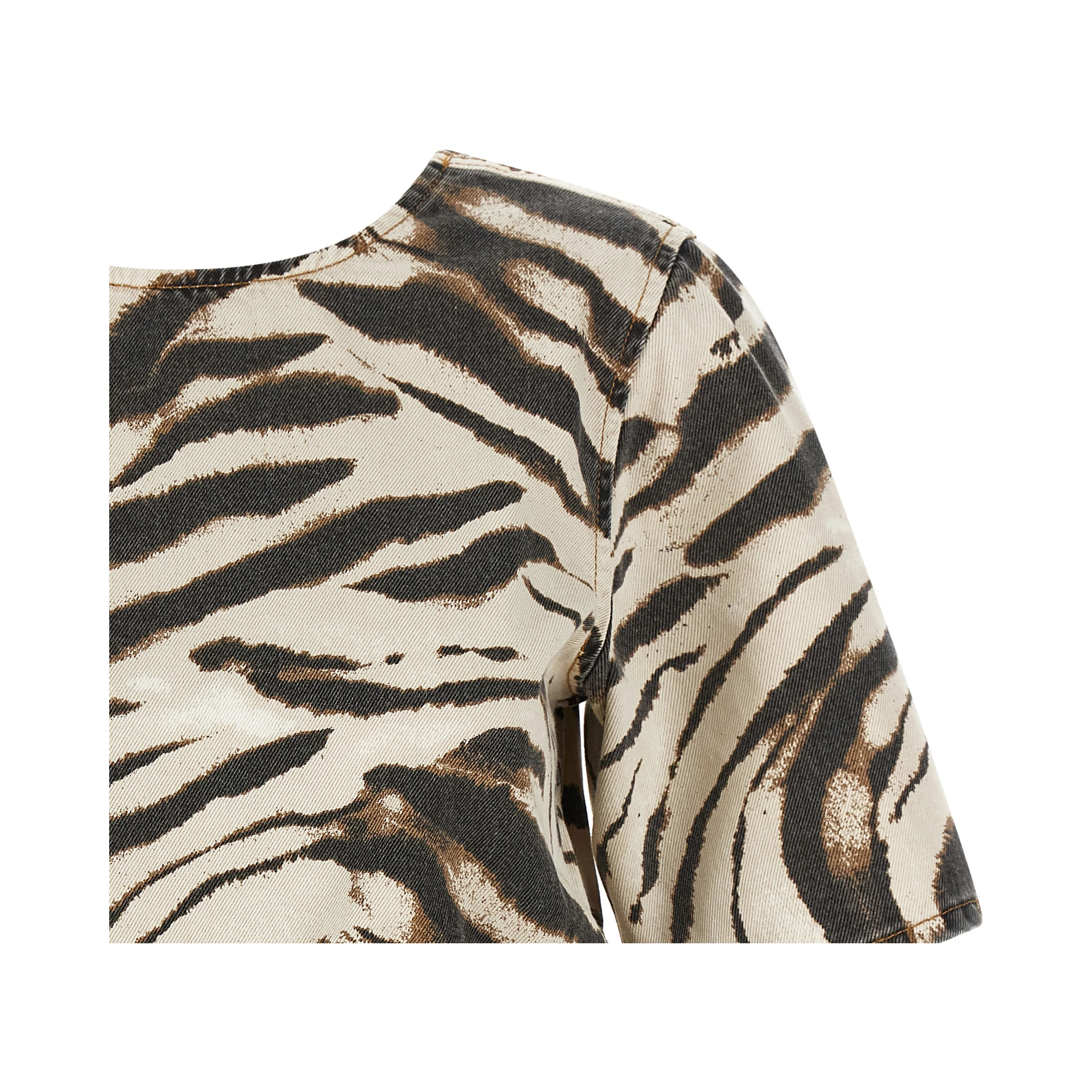 Multicolor Organic Cotton Pattern Shirt