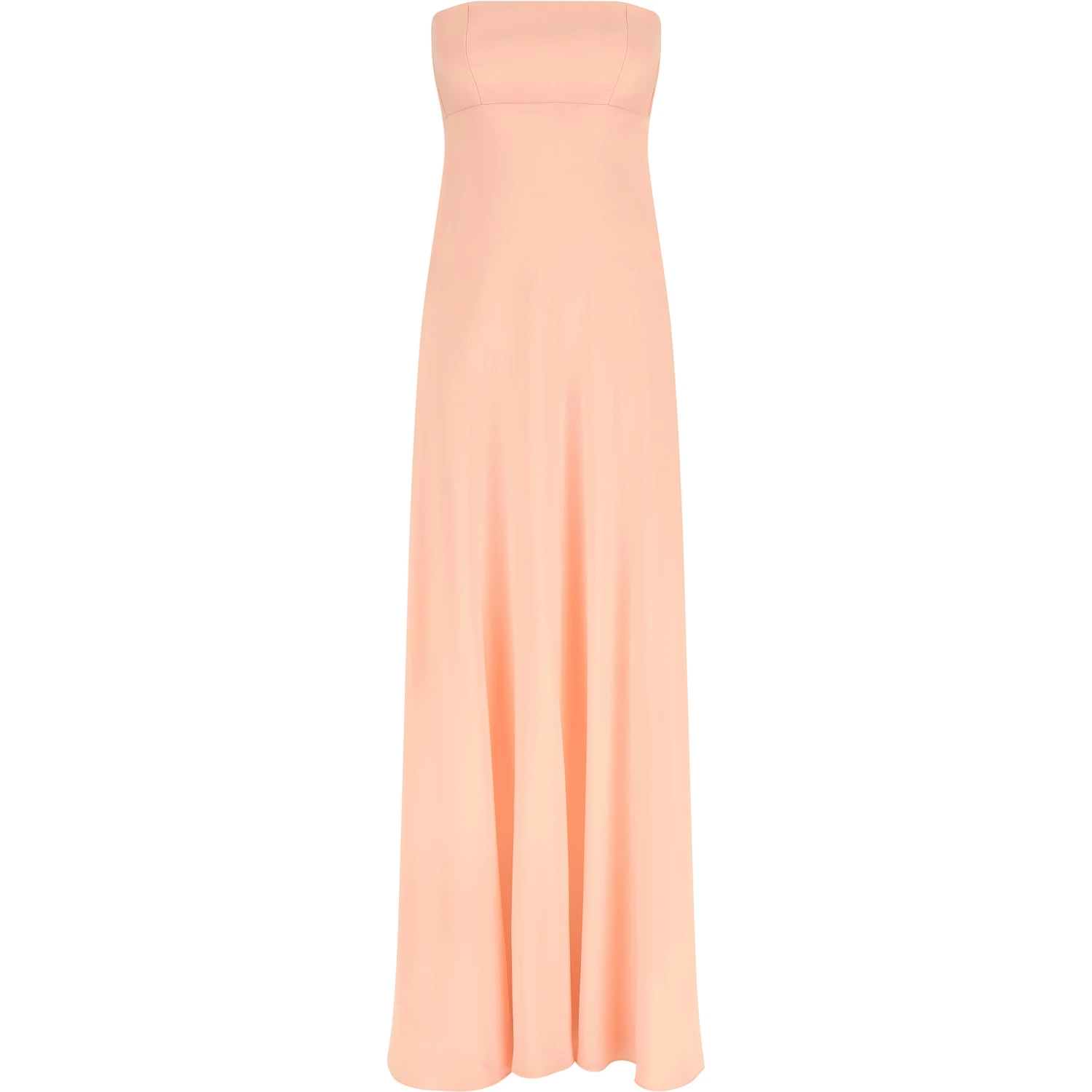 Multicolor Silk Long Dress
