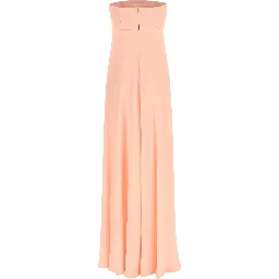 Multicolor Silk Long Dress