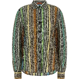 Multicolor Viscose Blouse