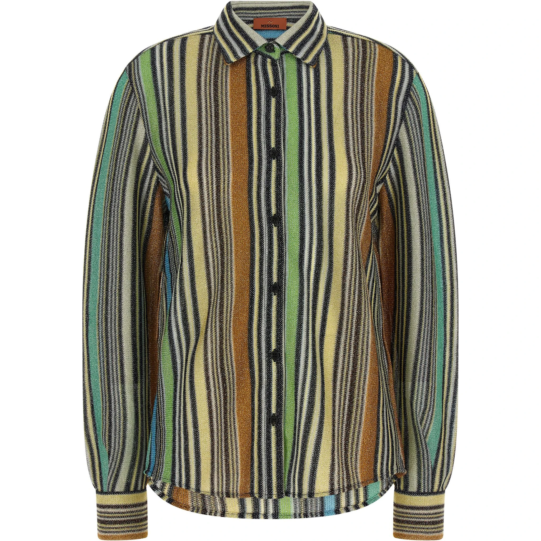 Multicolor Viscose Blouse