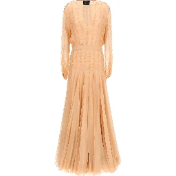 Multicolor Cotton Long Dress