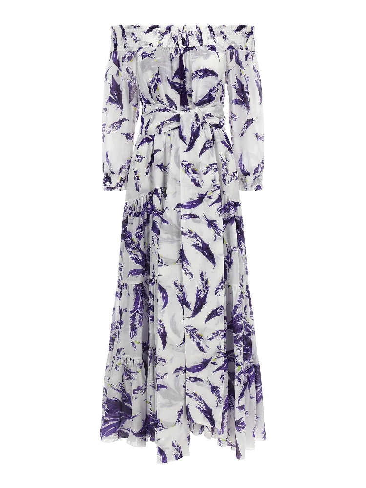 Purple Cotton Long Dress alternative
